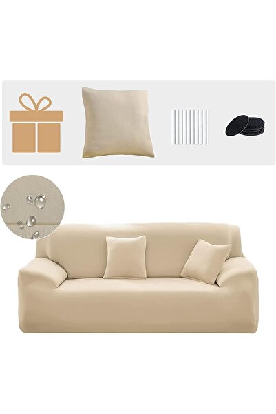 Generic Infosen Stretch Armrest Sofa Cover, Fashion Printed Elastic Waterproof, Pet Protective, with Pillowc