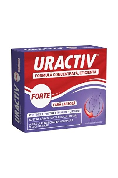 Terapia Uractiv Forte fără lactoză, 10 capsule