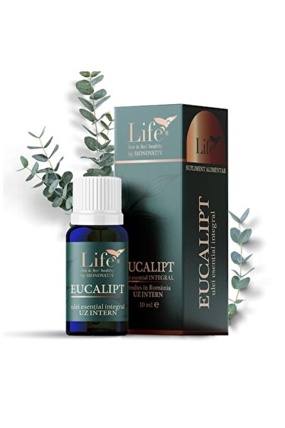 Bionovativ Ulei esențial de eucalipt pentru uz intern 5 ml (Life Share)