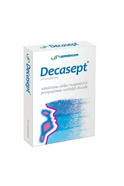 Amniocen Decasept, 24 de comprimate, Plante