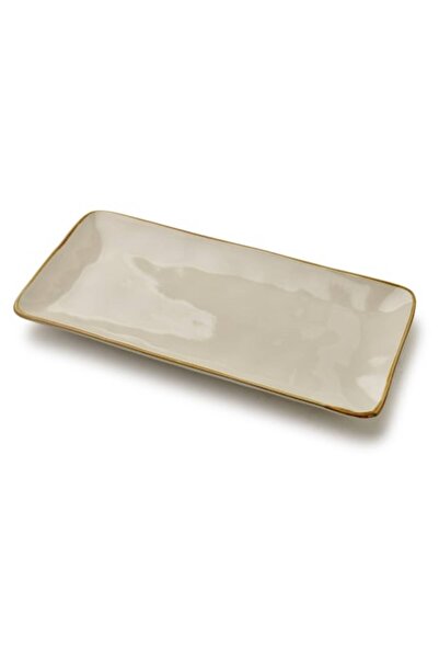 MONDEX Rectangular Ceramic Serving Platter 32.5x16 cm