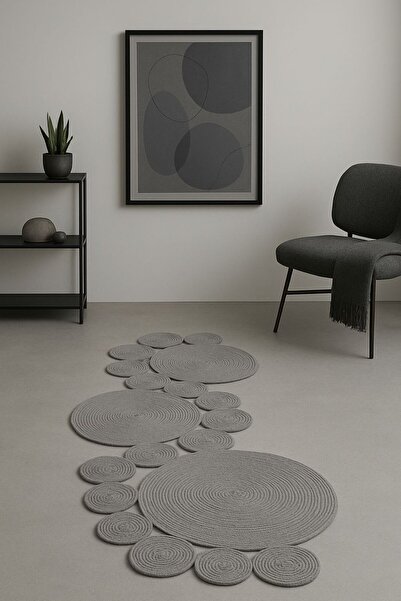 Öz-Tex Home Wicker Jute Beige Runner Carpet Rug