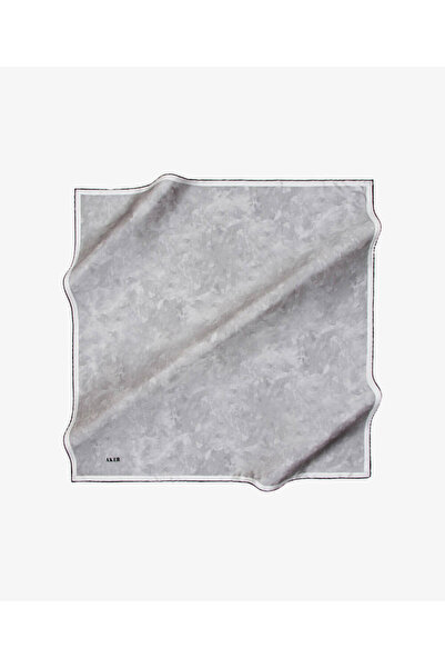 Aker Yaz Serinliği Bulut Desen Pamuk İpek Eşarp 7208221