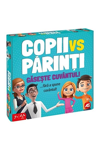 As Joc de societate Copii vs Părinți „Găsește cuvântul” - AS, 7+ ani