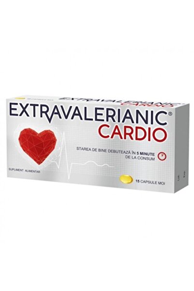 BİOFARM Cardio extravalerian, 15 capsule moi,