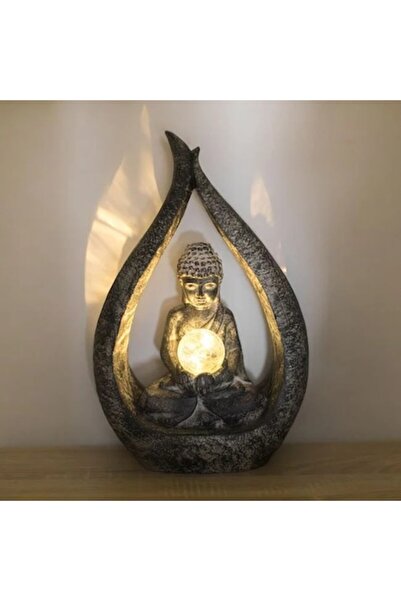OEM Decoratiune Ceramica Solara Figurina de Buddha 28x15x45cm