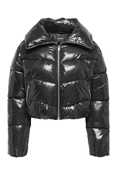 ONLY Γυναικείο Μαύρο Παλτό Onlwien Puffer Jacket Otw 15352486-Μαύρο