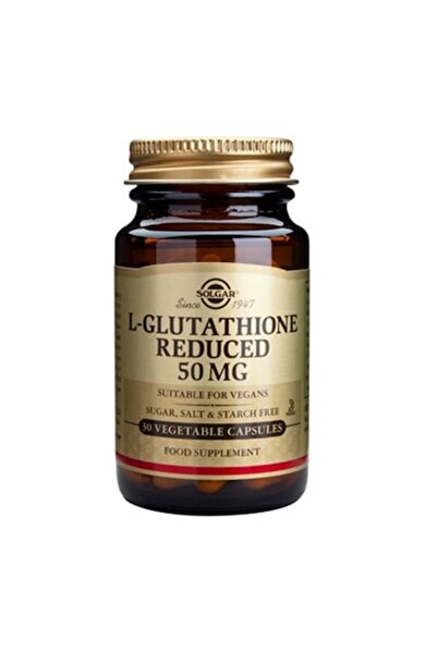 Solgar L-Glutation (redus) 50 mg, 30 capsule -