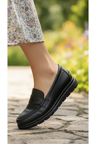 Ceyo 2274-3 100% Genuine Leather Orthopedic Women's Daily Comfort Shoes