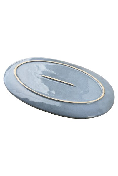 MONDEX BASIC NATURE Oval Platter 37 x 22.5 cm, Ceramic,
