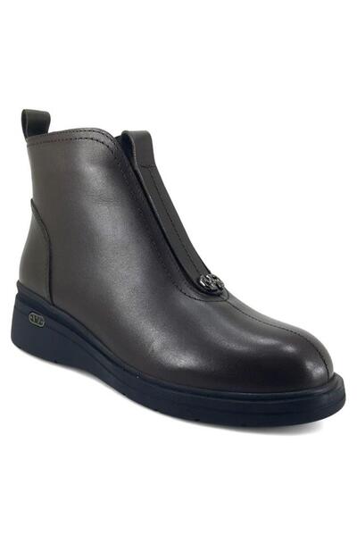 Beety 5068 Cizme de zi cu zi pentru femei din piele naturală-maro