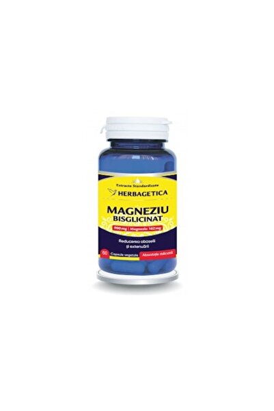 herbagetica Bisglicinat de magneziu 60 capsule