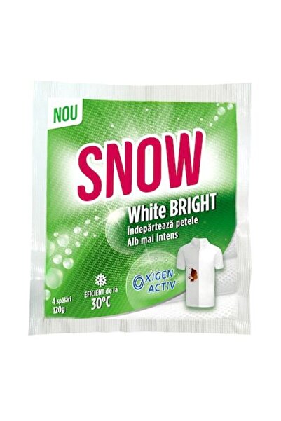 Snow Pudră de îndepărtare a petelor White Bright, 120g