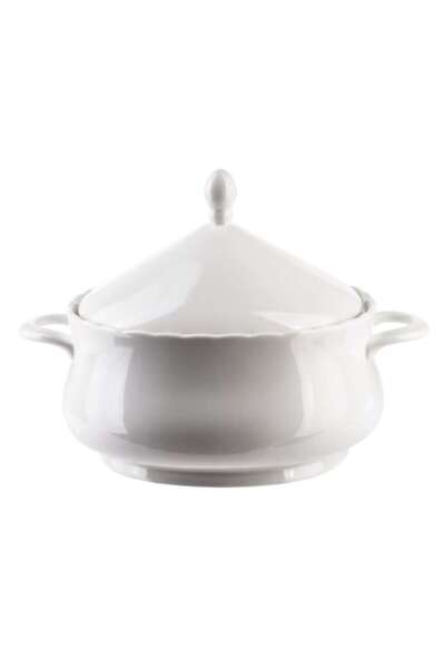 MONDEX Vază decorativă BASIC, porțelan, 1,9L, 28x21x20cm, maro