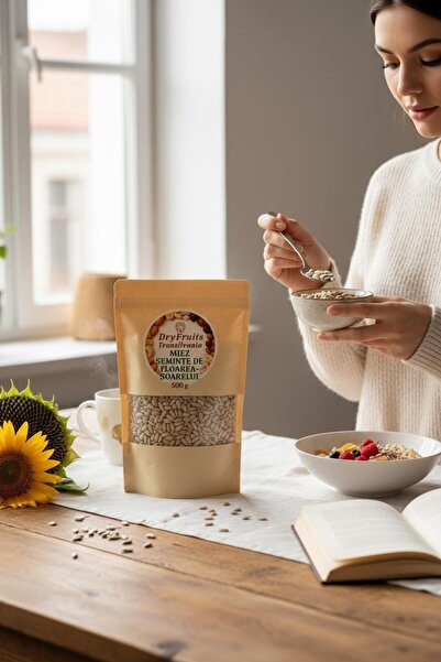 SC DRY FRUITS TRANSILVANIA SRL Raw sunflower seed kernels 500 g