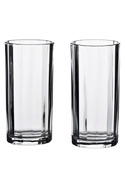Allesken Set of 4 ELISE STRIPES glasses 360 ml transparent 7x7x15 cm