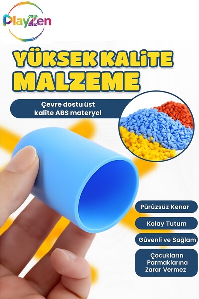 PlayZen Monster XOX - Strateji & Zeka Oyunu (18 Parça Gobblet + Kurulum Tahtası) – 3 Yaş+