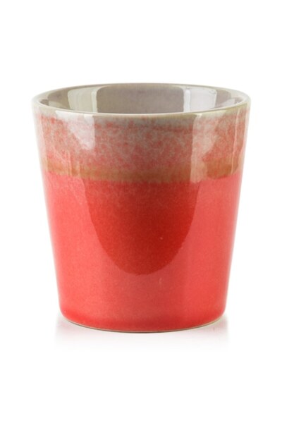 MONDEX Cană BASIC NATURE fără mâner, ceramică, 220 ml, 8,5x6,5x8,5 cm,