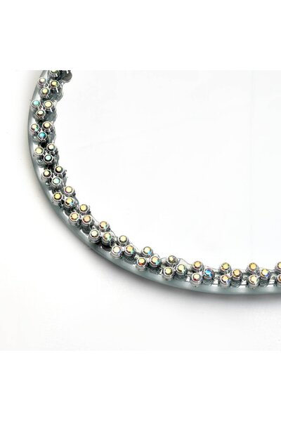 MONDEX Pearl Mirror, Mondex, 20x10x1cm, Silver