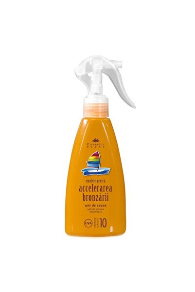 Cosmetic Plant Spray emulsie acceleratoare de bronzare SPF10, 200 ml