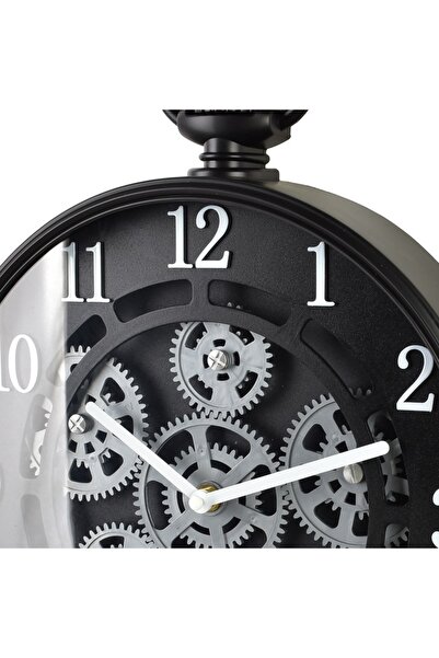 Mondex Since 1986 RAMSEY Decorative Wall Clock 30x37x5.5 cm – Silent Floating Mechanism, Geometric Multicolor