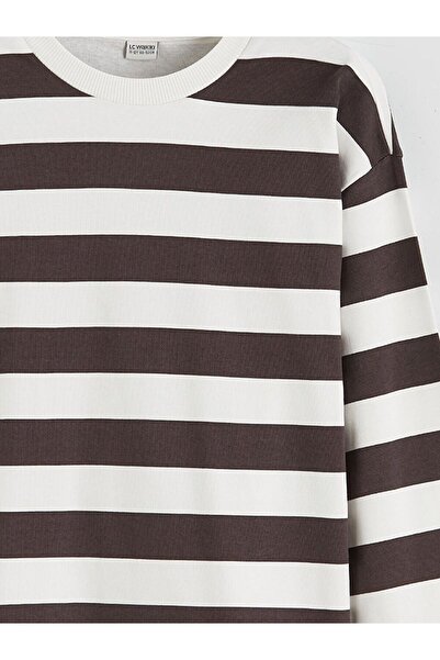 LC Waikiki Lcw Kids Crew Neck Striped Boy T-Shirt