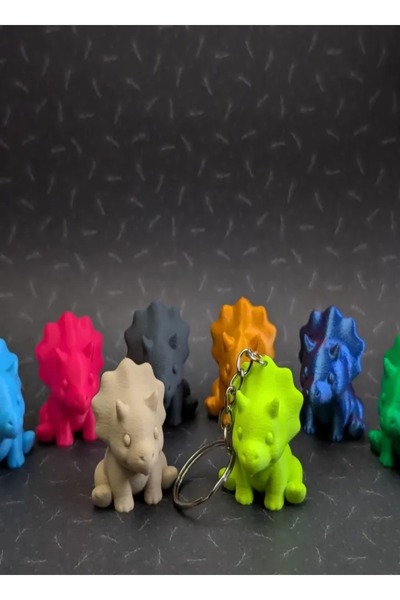 SHAPEMINT Tatlı Minik Dinazor Anahtarlık