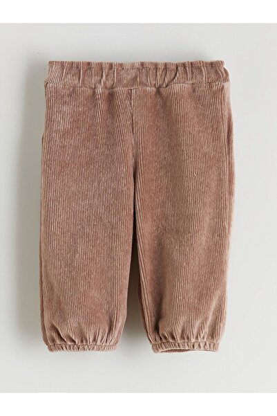 LC Waikiki Basic Baby Girl Jogger Sweatpants with Elastic Waist