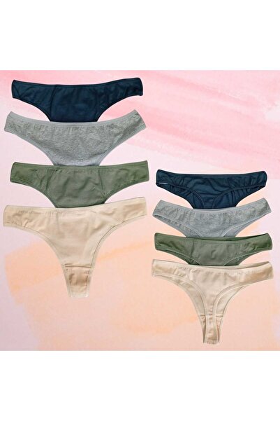 YEŞİL GİYİM Penye Tanga String