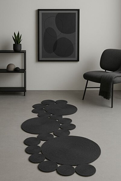 Öz-Tex Home Wicker Jute Beige Runner Carpet Rug