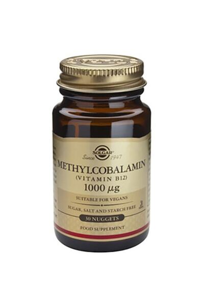 Solgar Methylcobalamin Vitamin B12 1000 mg, Solgar, 30 capsules