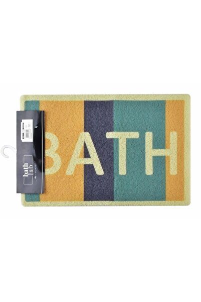Bathlab Covoraș de baie 38x58 cm, antiderapant, textil, multicolor