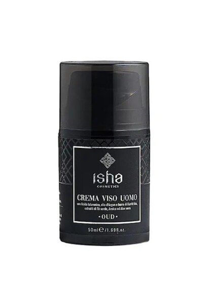 isha Men's face cream with hyaluronic acid and argan oil, Isha, 50ml