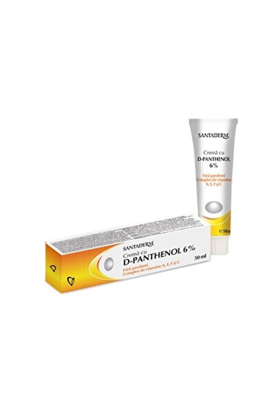 Santaderm Cremă cu Pantenol Forte 6% Santaderm, 50 ml