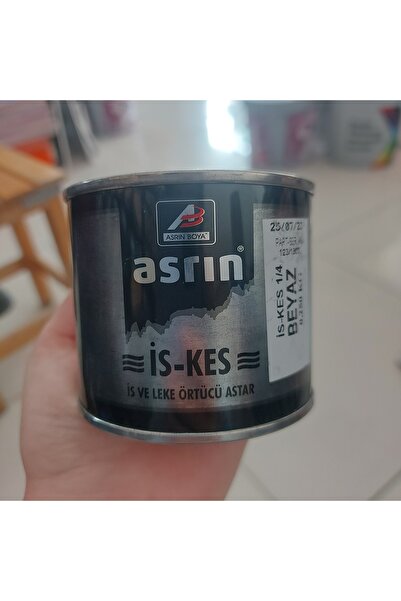 Asrın Boya İs-Kes İs ve Leke Örtücü Astar 1/4 Beyaz 0,250 kg