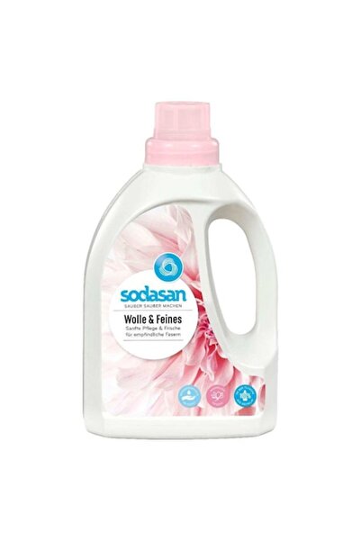 Sodasan Detergent lichid de rufe pentru rufe delicate, lână și mătase 750 ml