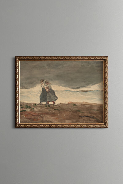 epiqart Danger - Vintage Patterned Frame