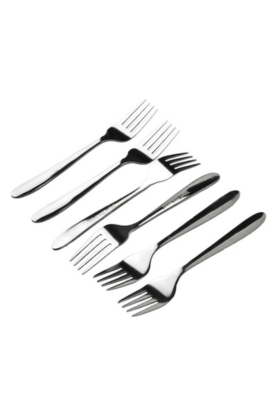 Allesken ORCHID Set of 6 Dessert Forks, 15 cm (hand wash recommended)
