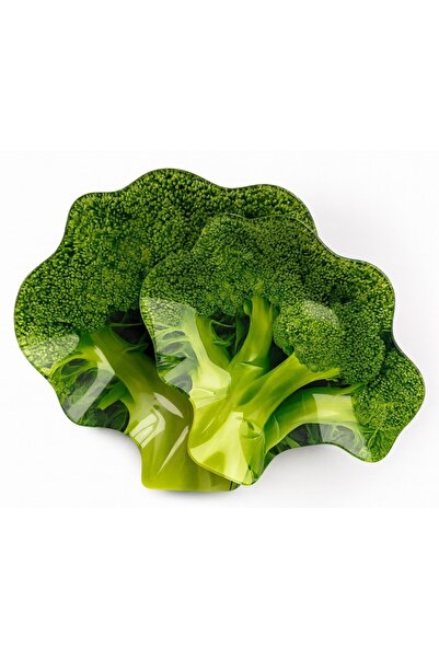 Allesken Decorative bowl Aria Fresh in broccoli shape, green, 20x23x1cm