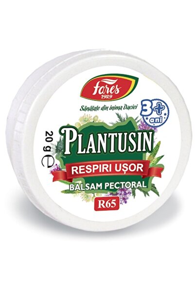 Fares Plantusin "Breathe Easy" chest balm, 20 g,