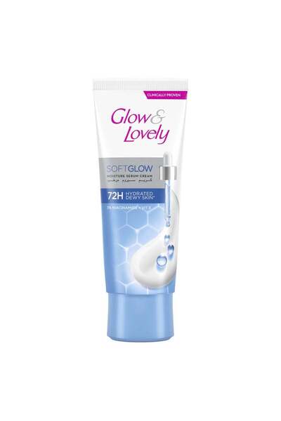 Fair & Lovely Glow And Lovely Soft Glow Moisture Serum Cream With 3% Niacinam...