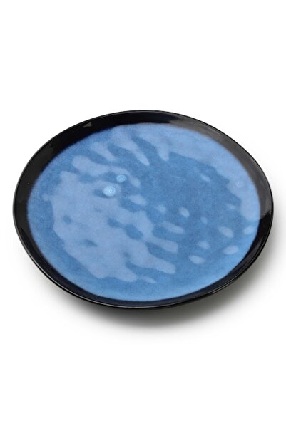 MONDEX Plate, blue/black, 27.5 cm