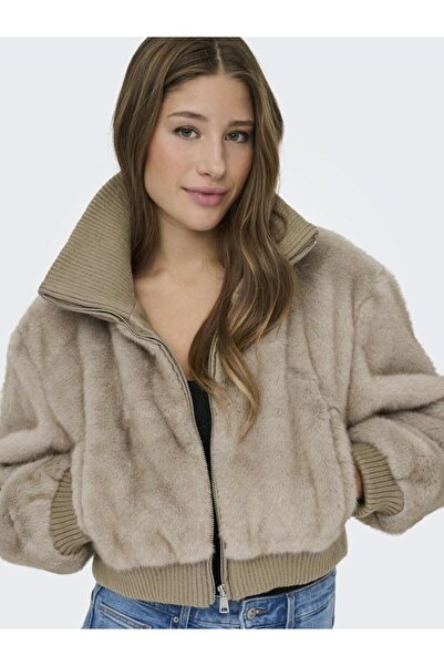ONLY Wıckı Lıfe Fur Rıb Women's Jacket 15349157