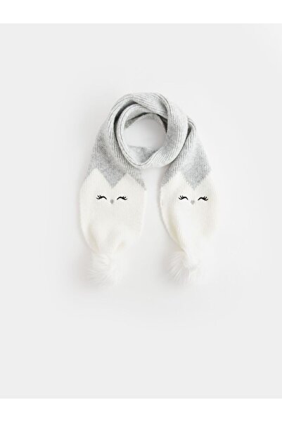 LC Waikiki LCW ACCESSORIES Pompom Girl's Scarf and Beanie