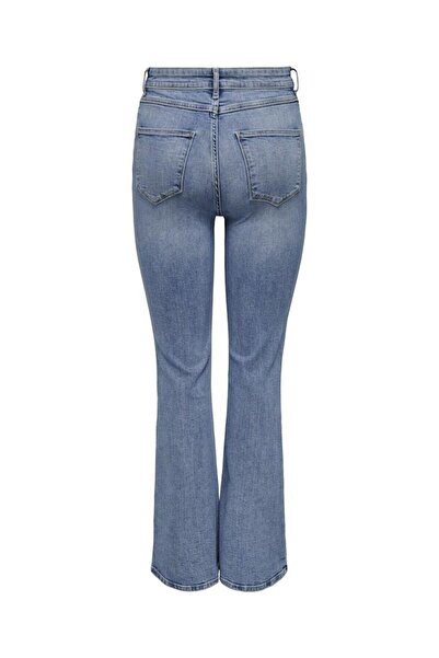 ONLY Wide-Cut Jeans Onlluna Hohe Taille Ausgestellt Jeans