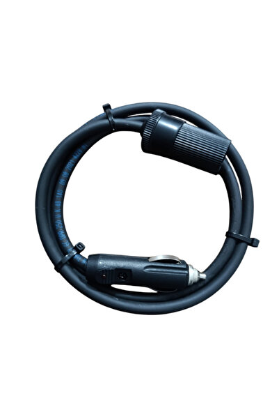 Geseus Araç Çakmaklık Uzatma Kablosu 12-24 Volt 16 Amper 2 X1,5mm TTR Bakır 1...