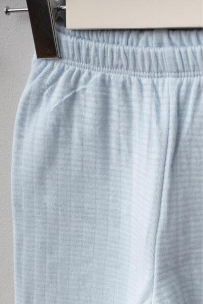 Bebitof 100% Cotton Hugging Teddy Bear Patterned 5-Piece Newborn Hospital Release Bodysuit Set Bbtf.Amv.20123