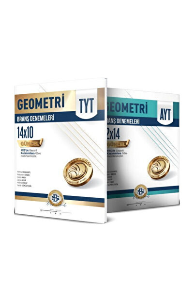 Bilgi Sarmal Yayınları 2026 TYT AYT Geometri 12 x 14 Branş Denemeleri