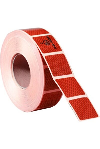 RuniqueHome Tüvtürk Onaylı Reflektörlü Reflektif Fosforlu Şerit Bant Kesikli ...