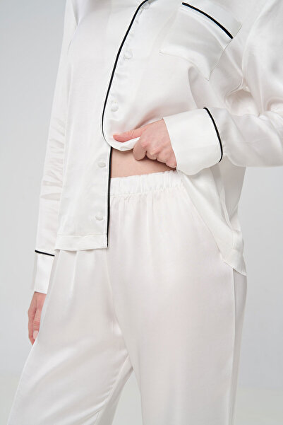 En Privé Pijama din vascoza LENZING™ ECOVERO™ Coco Ivory